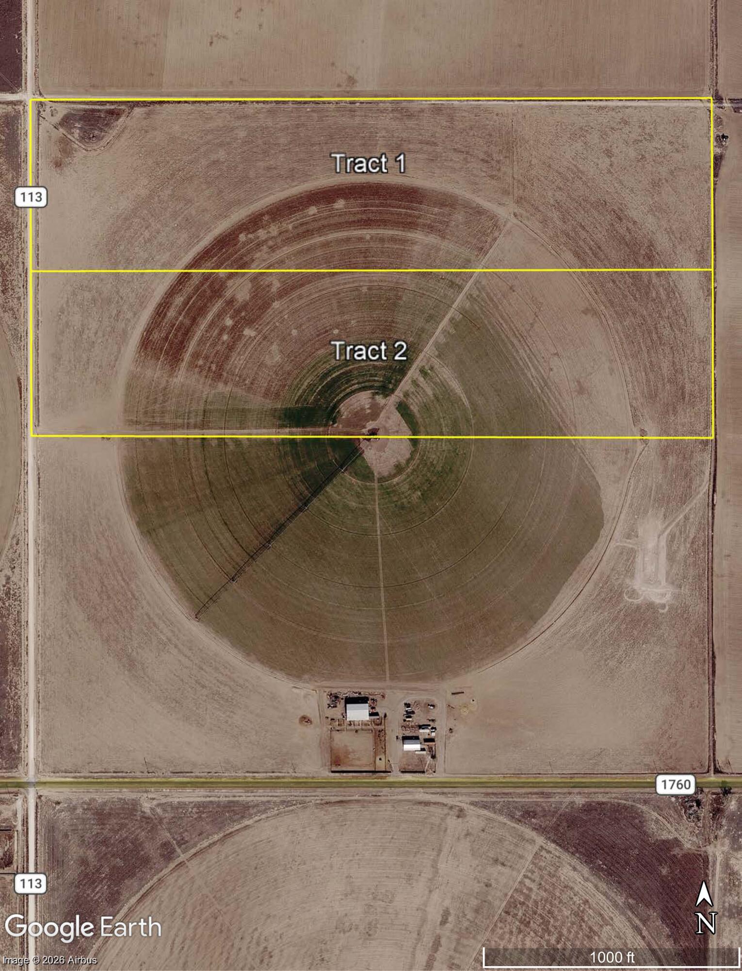 113 Co Road Muleshoe, TX 79347 - Photo 1 of 2 Aerial Map 40 Acres