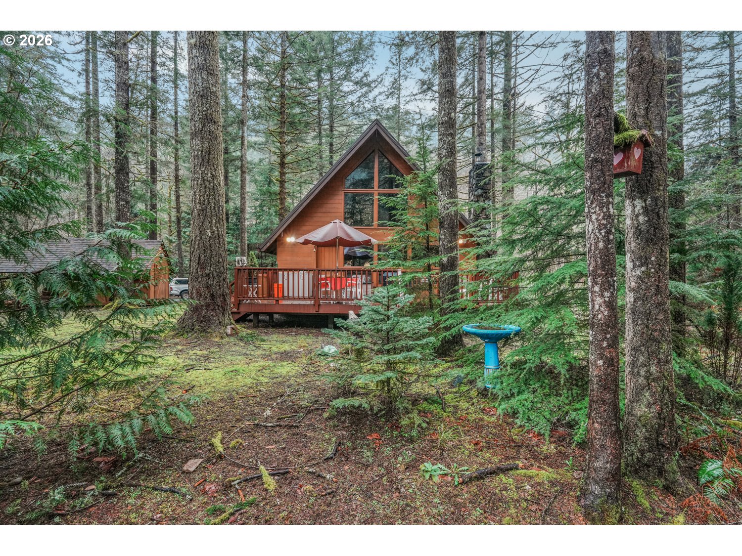 15202 Washougal River Road Washougal, WA 98671 - Photo 28 of 32 a aerial view of a house in a forest