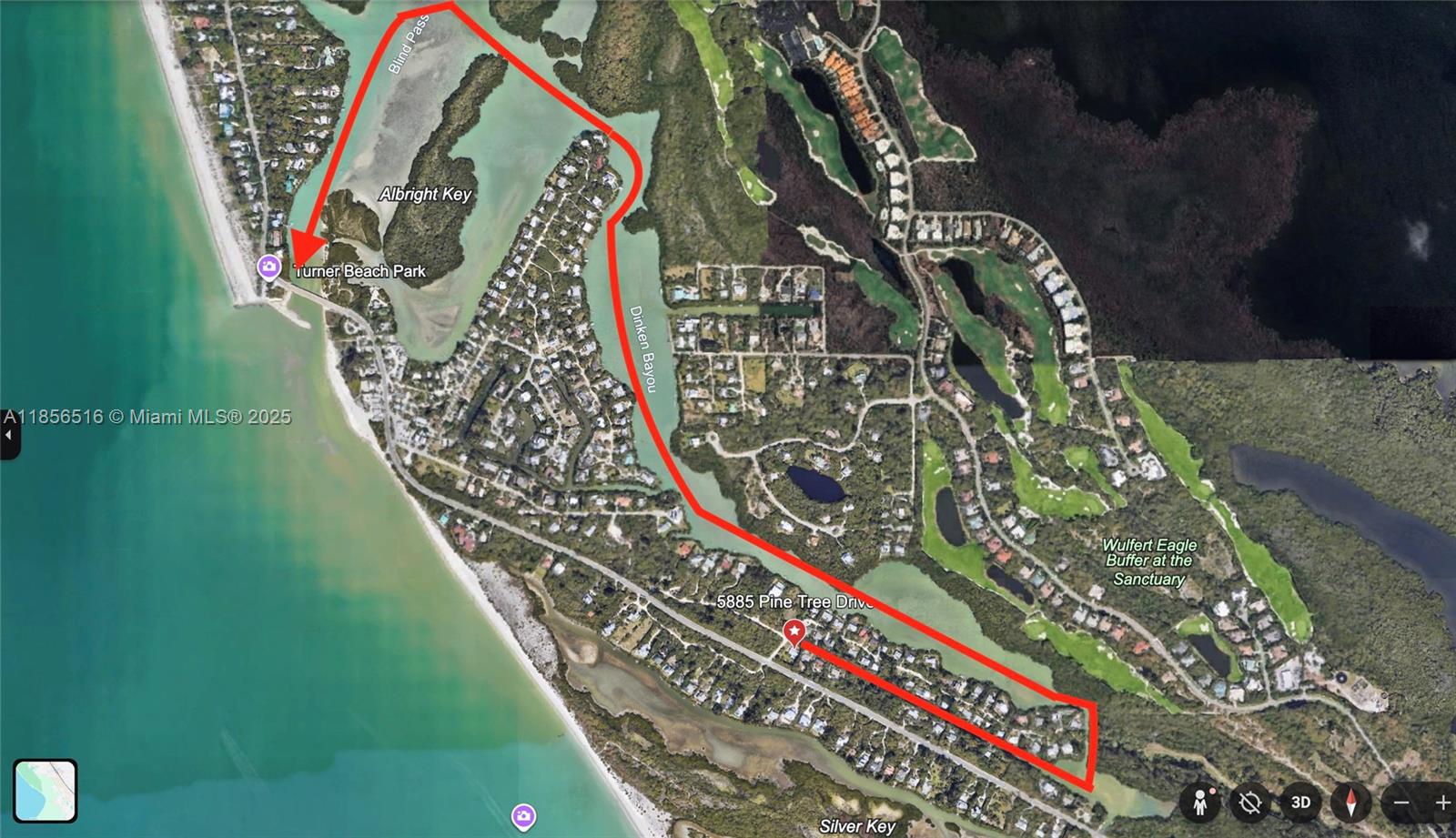 5885 Pine Tree Drive Sanibel, FL 33957 - Photo 7 of 56 Boating access to the Gulf and Sanibel Beach