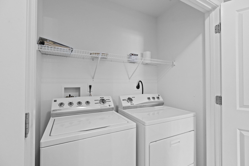10 Mariner's Drive, Unit 10 Marshfield, MA 02050 - Photo 14 of 25 a utility room with dryer and washer