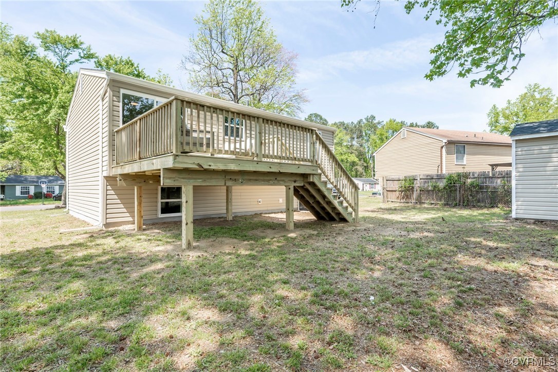 2821 Remington Road Henrico, VA 23231 - Photo 24 of 24 a view of house with a yard