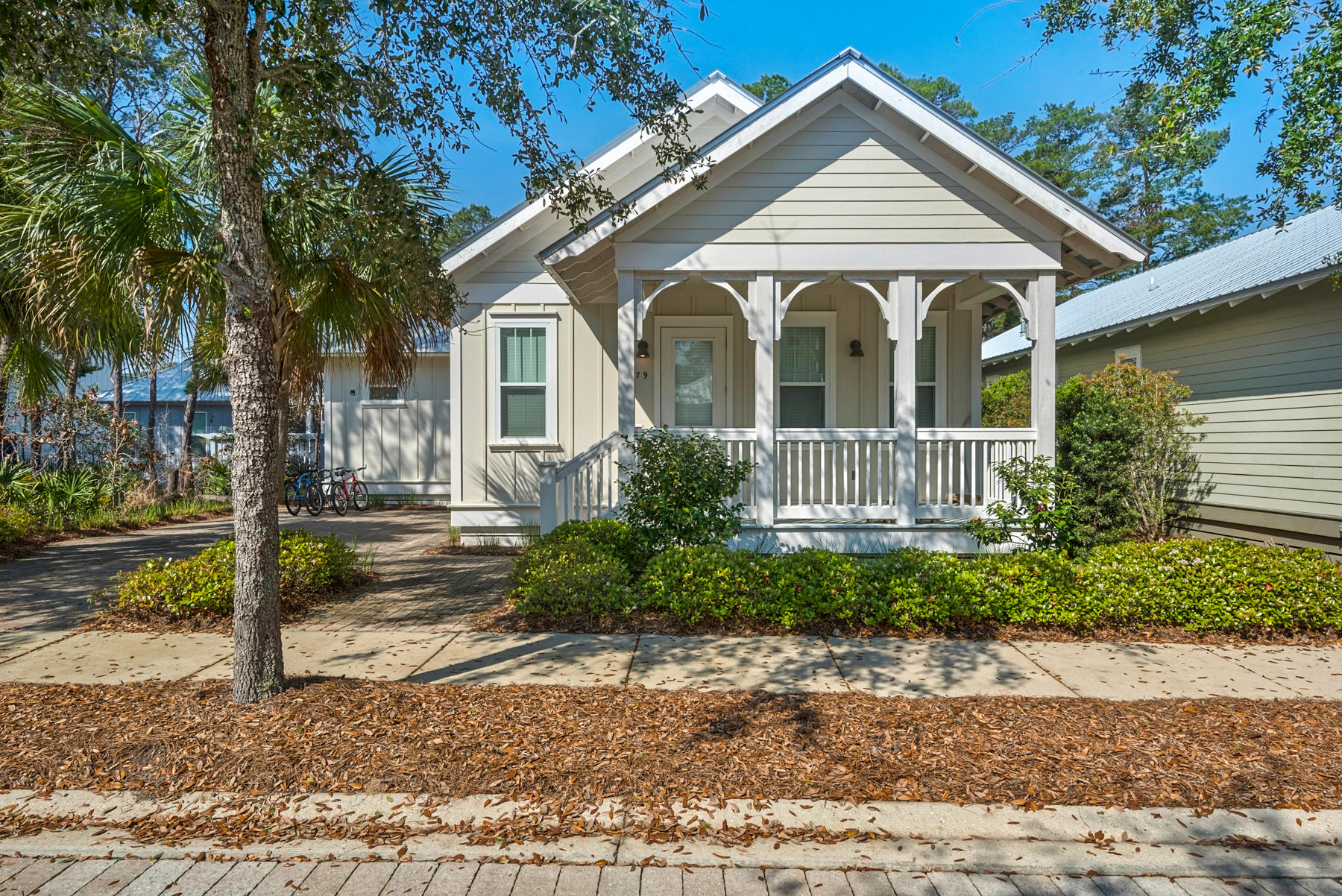 79 Greenway Park Avenue Santa Rosa Beach, FL 32459 - Photo 1 of 41 a front view of a house with a yard