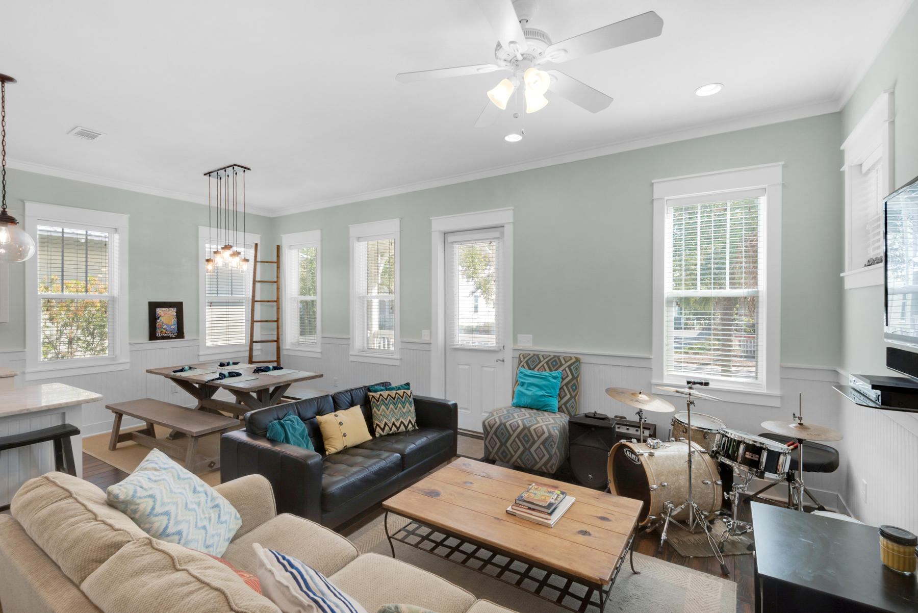 79 Greenway Park Avenue Santa Rosa Beach, FL 32459 - Photo 14 of 41 a living room with furniture and a large window