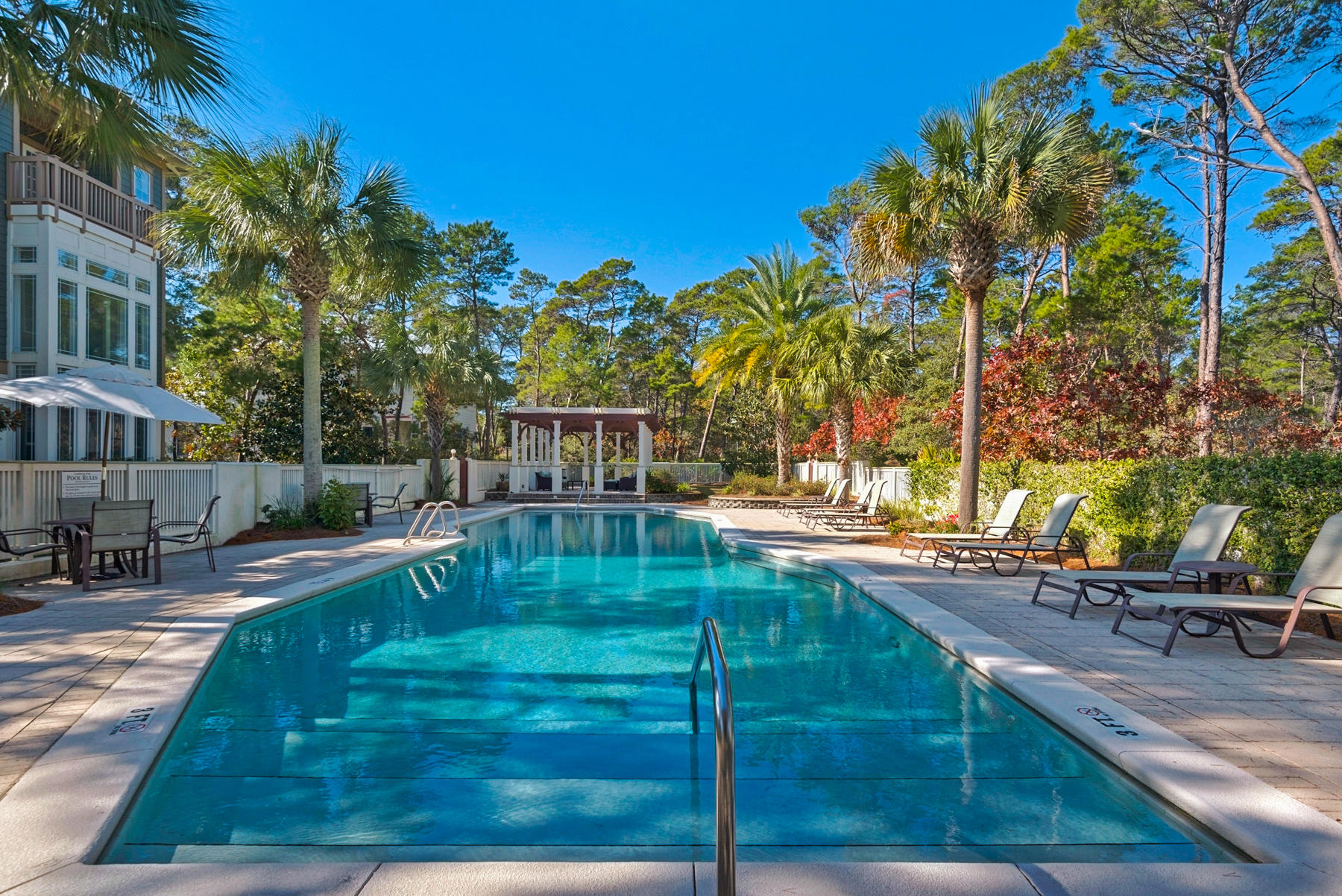 79 Greenway Park Avenue Santa Rosa Beach, FL 32459 - Photo 37 of 41 a view of a swimming pool with a patio