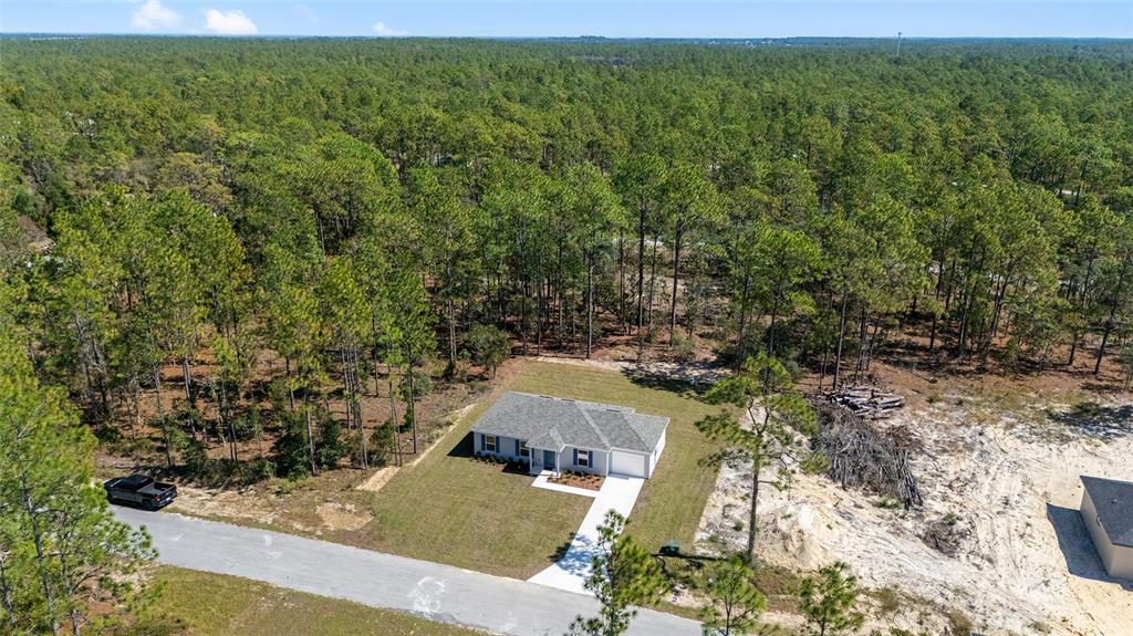 284 Southwest Commodore Road Dunnellon, FL 34431 - Photo 39 of 48 an aerial view of a house with a yard