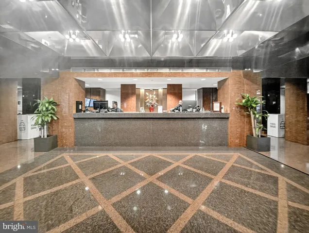 a view of a hallway with entryway