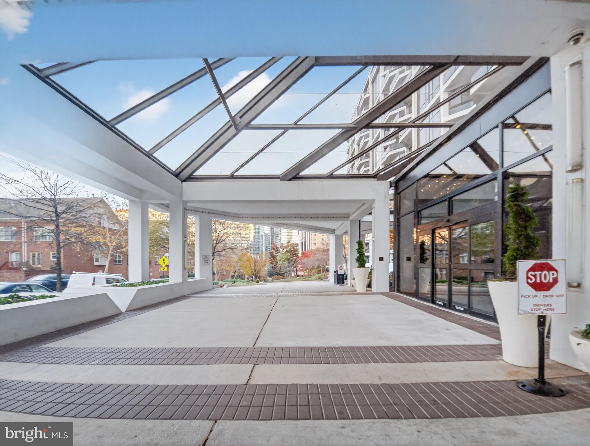 1530 Key Boulevard, Unit 517 Arlington, VA 22209 - Photo 48 of 50 a view of a room with window and a couch