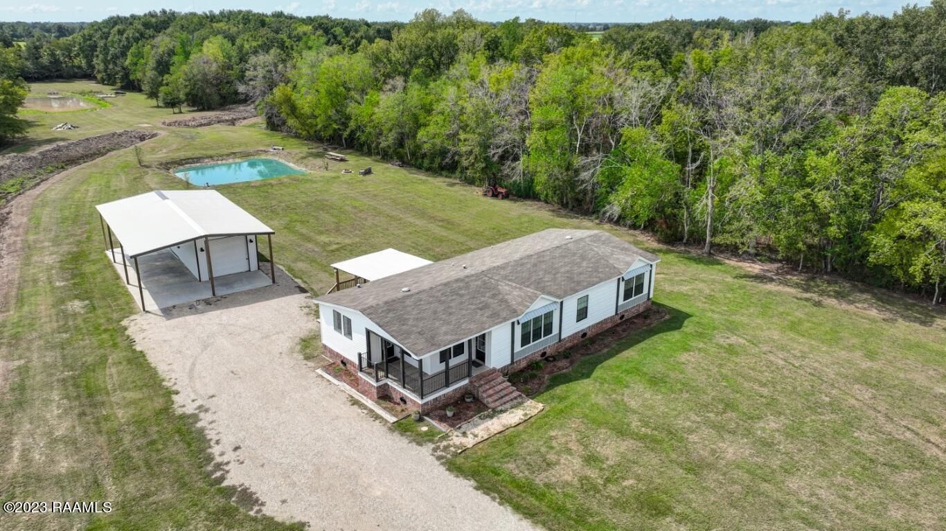7135 Fusilier Road Maurice, LA 70555 - Photo 26 of 32 drone-3
