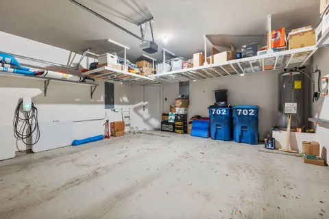 a house with trees in front of it