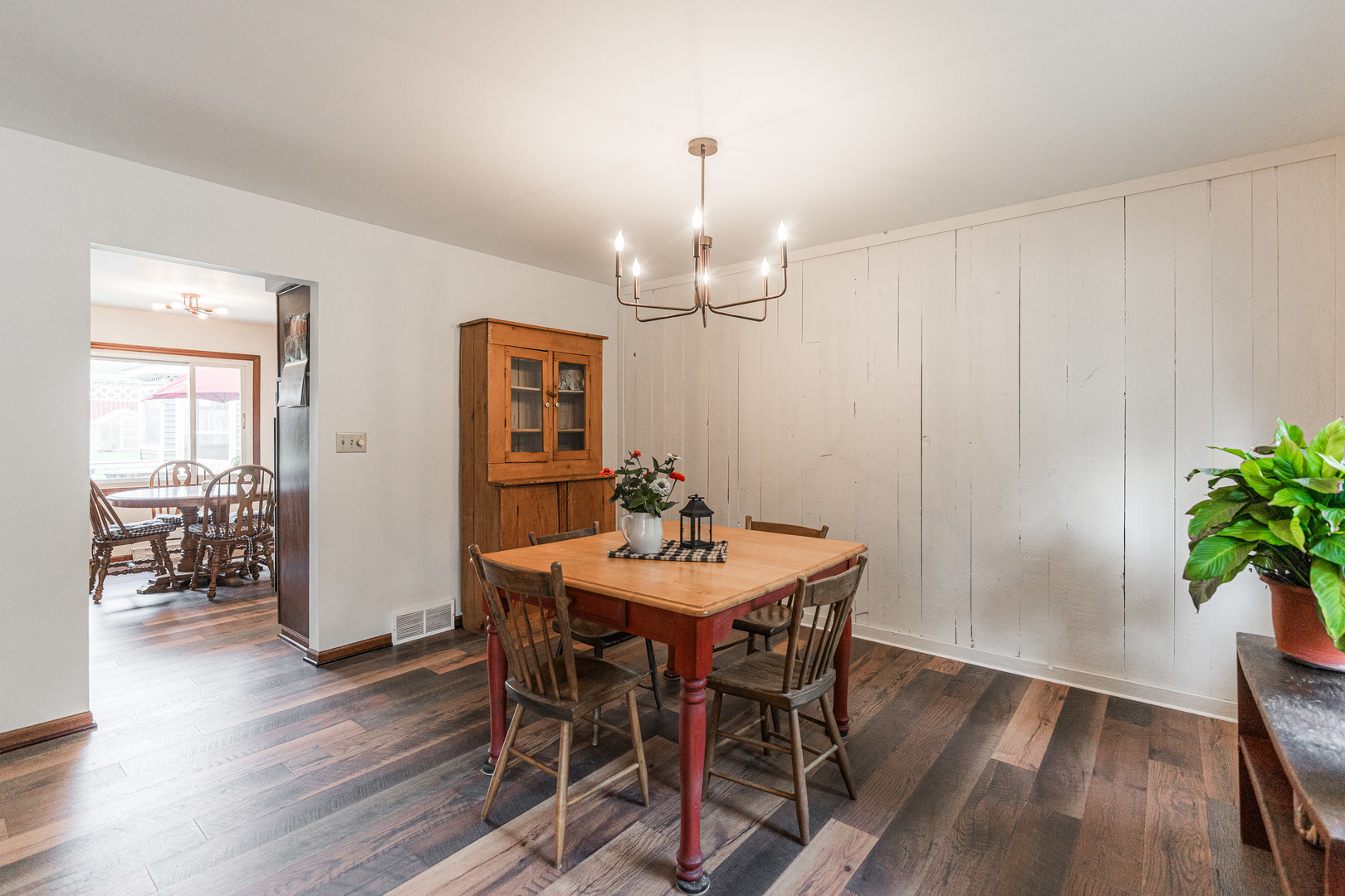 17751 Scott Road Hinckley, IL 60520 - Photo 15 of 72 a view of a dining room with furniture window and wooden floor