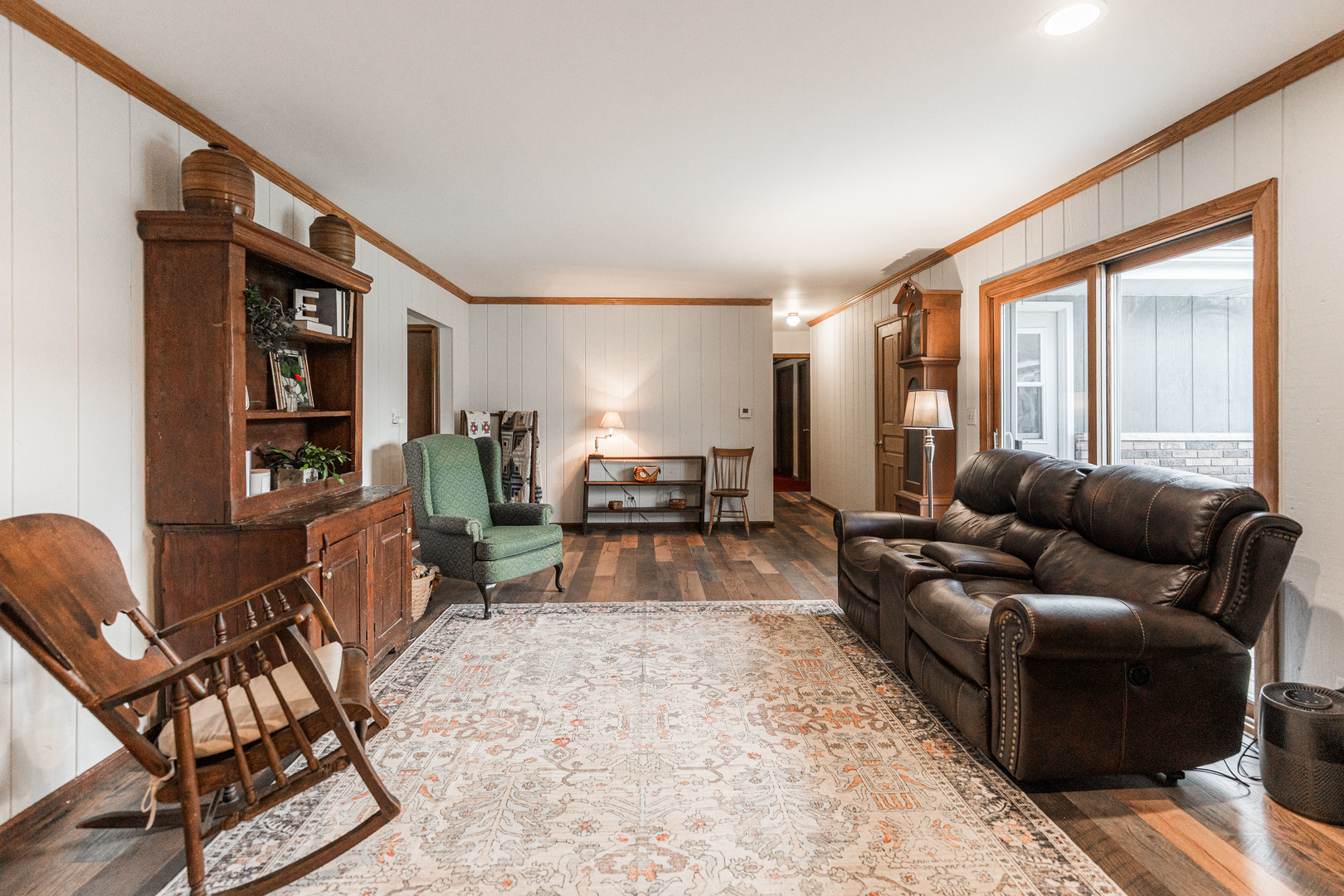 17751 Scott Road Hinckley, IL 60520 - Photo 19 of 72 a living room with furniture and a large window