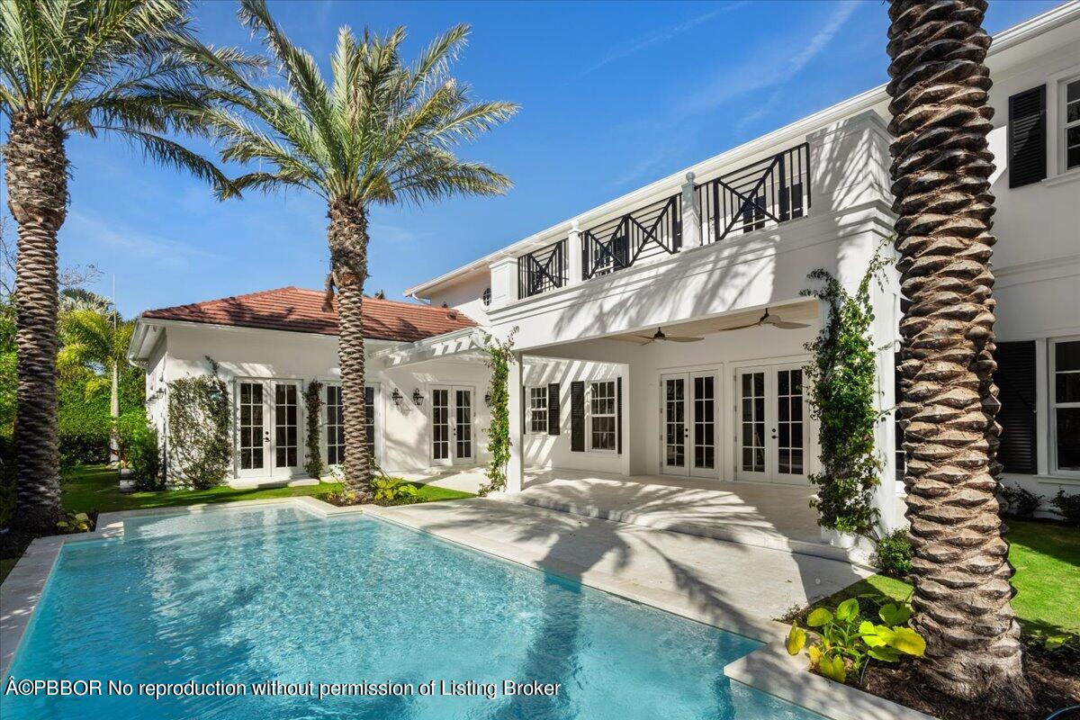 130 Algoma Road Palm Beach, FL 33480 - Photo 5 of 64 Rear Elevation