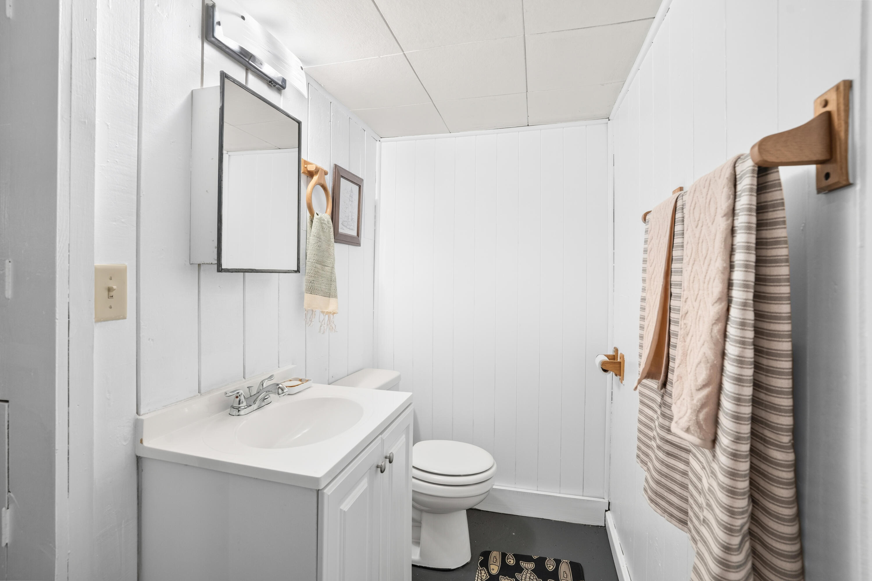 7603 North Fairchild Road Fox Point, WI 53217 - Photo 13 of 18 Finished Bathroom in the Basement