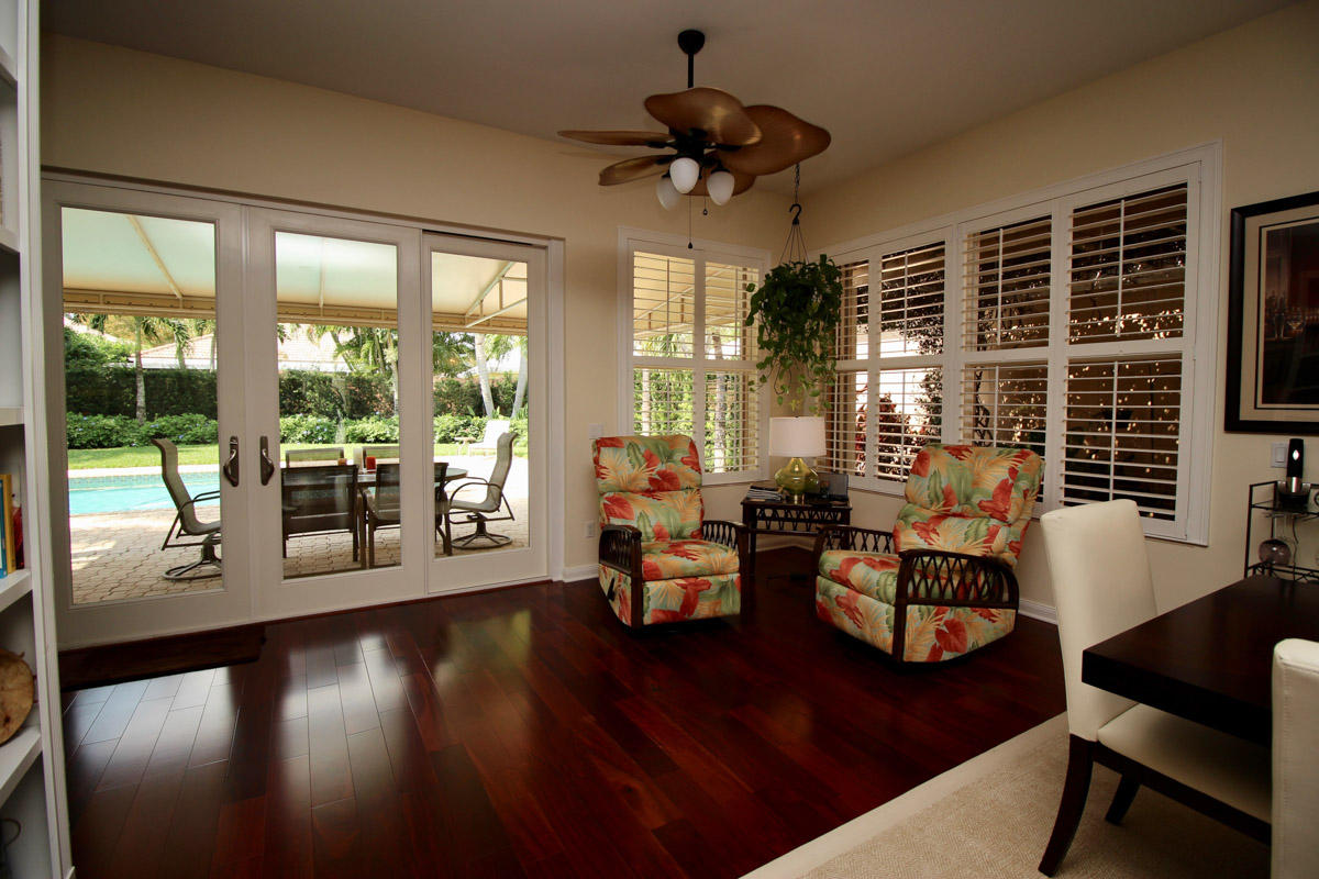 127 Hampton Circle Jupiter, FL 33458 - Photo 11 of 31 Sitting Area off Dining and Office