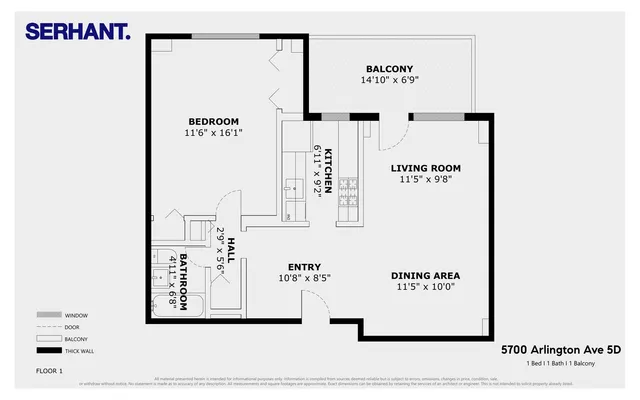$300,000 | 5700 Arlington Avenue, Unit 10D | North Riverdale