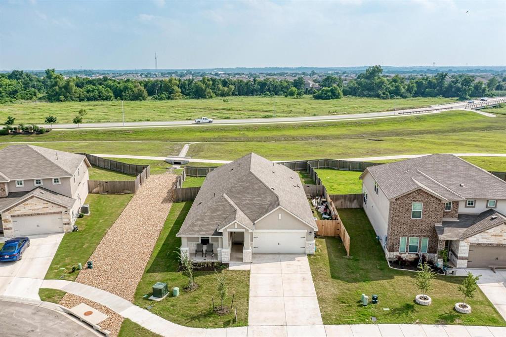 518 Windy Reed Road Hutto, TX 78634 - Photo 6 of 30 Birds eye view of property and greenbelt view.