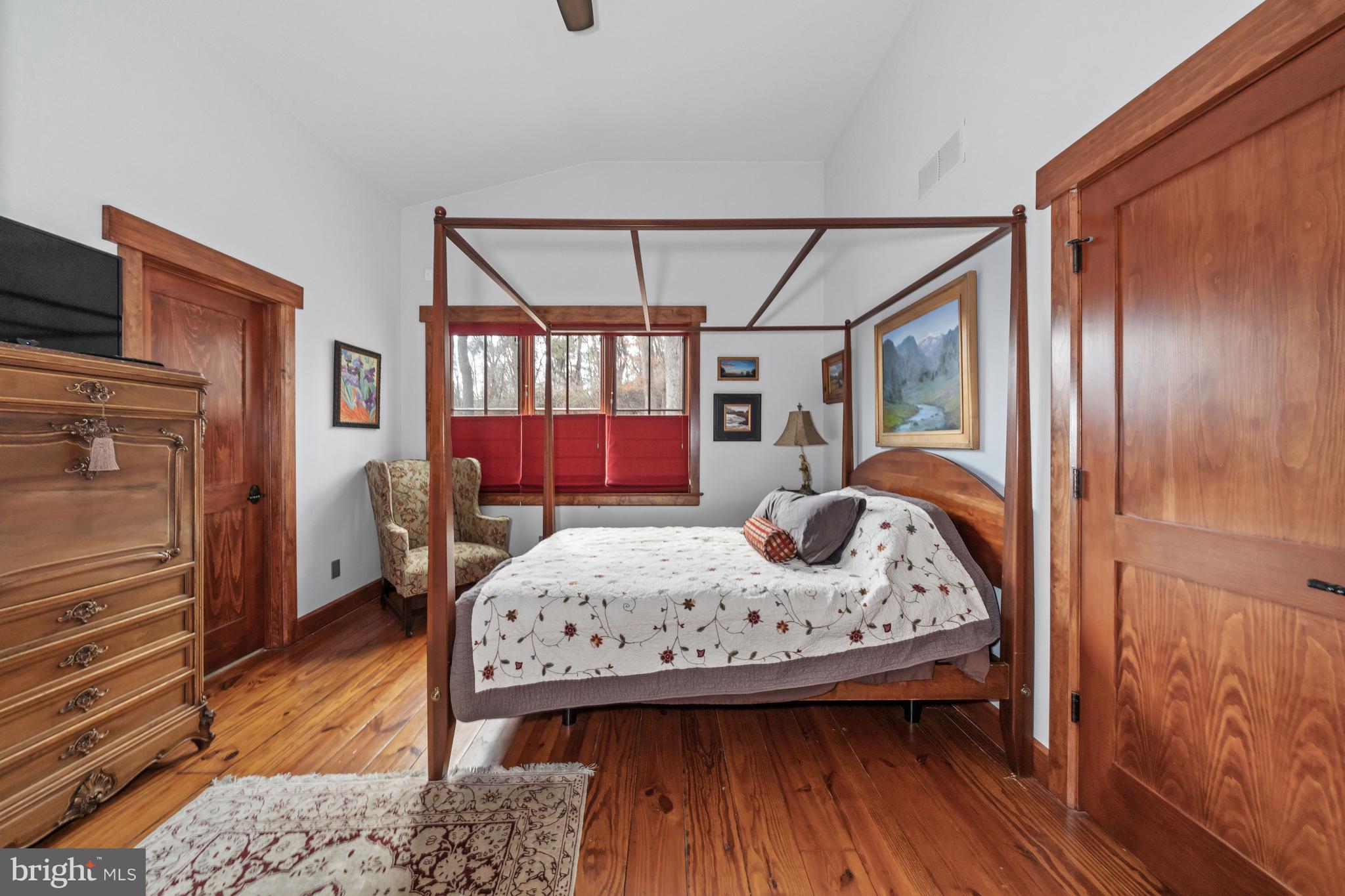 3924 Thompsons Bridge Road Wilmington, DE 19807 - Photo 45 of 78 a bedroom with a bed next to a window with the outer view