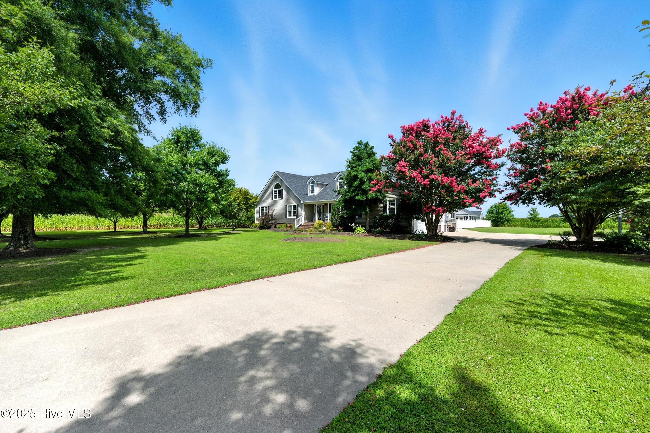 150 South Mill Dam Road Camden, NC 27921 - Photo 3 of 42 Concrete driveway with ample parking