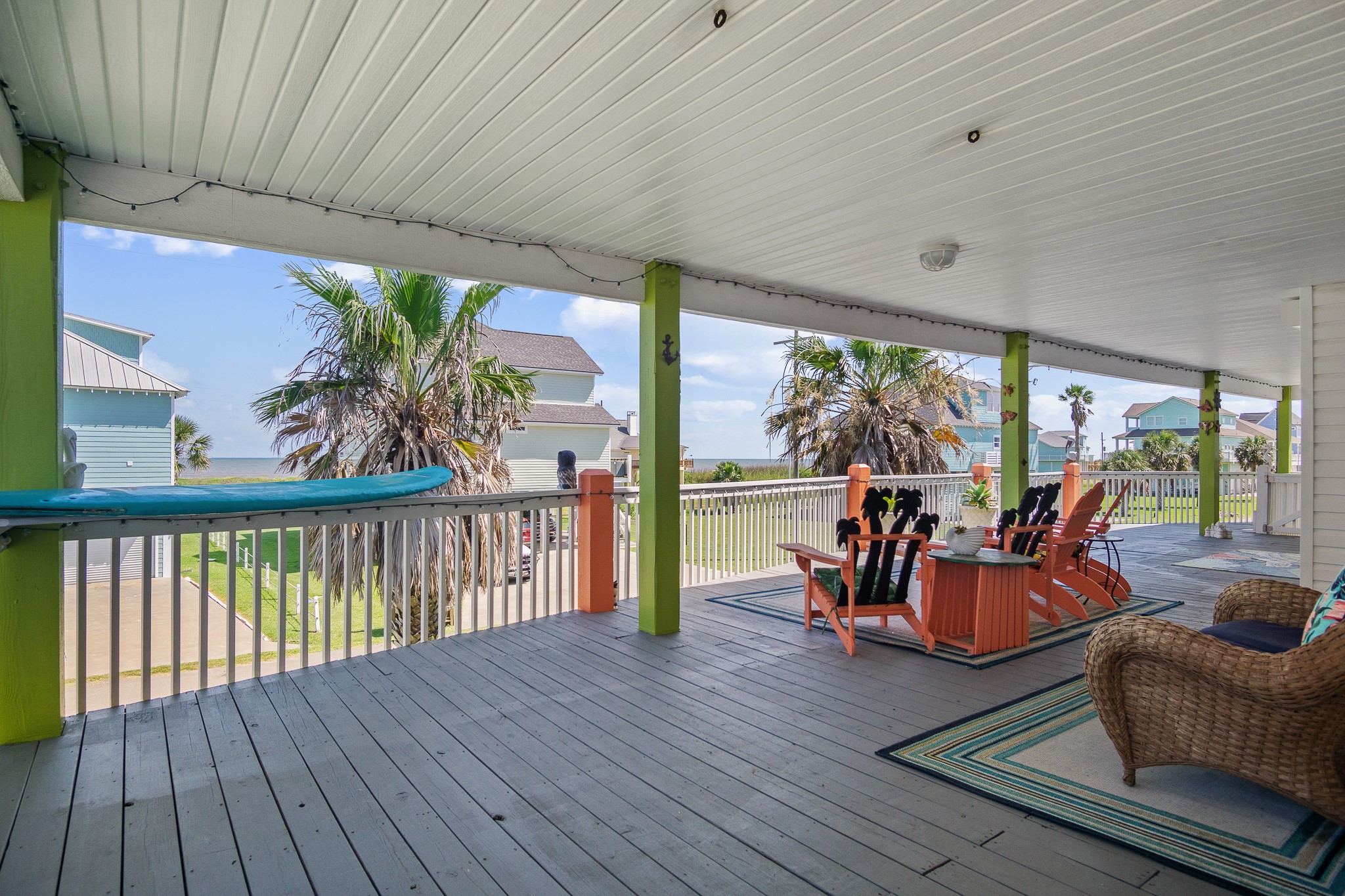 3297 Prides Way Crystal Beach, TX 77650 - Photo 40 of 42 a outdoor space with furniture