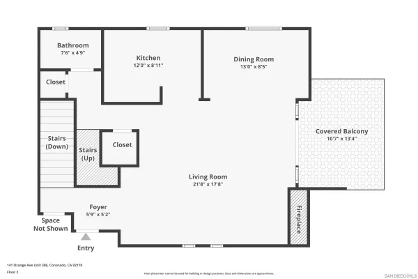 $2,600,000 | 141 Orange Avenue, Unit 306, Coronado, CA 92118