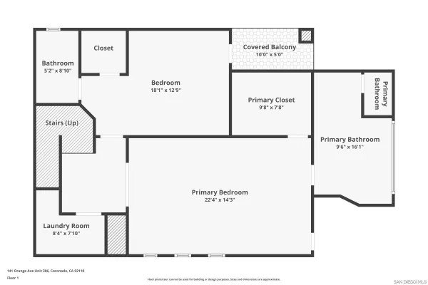 $2,600,000 | 141 Orange Avenue, Unit 306, Coronado, CA 92118