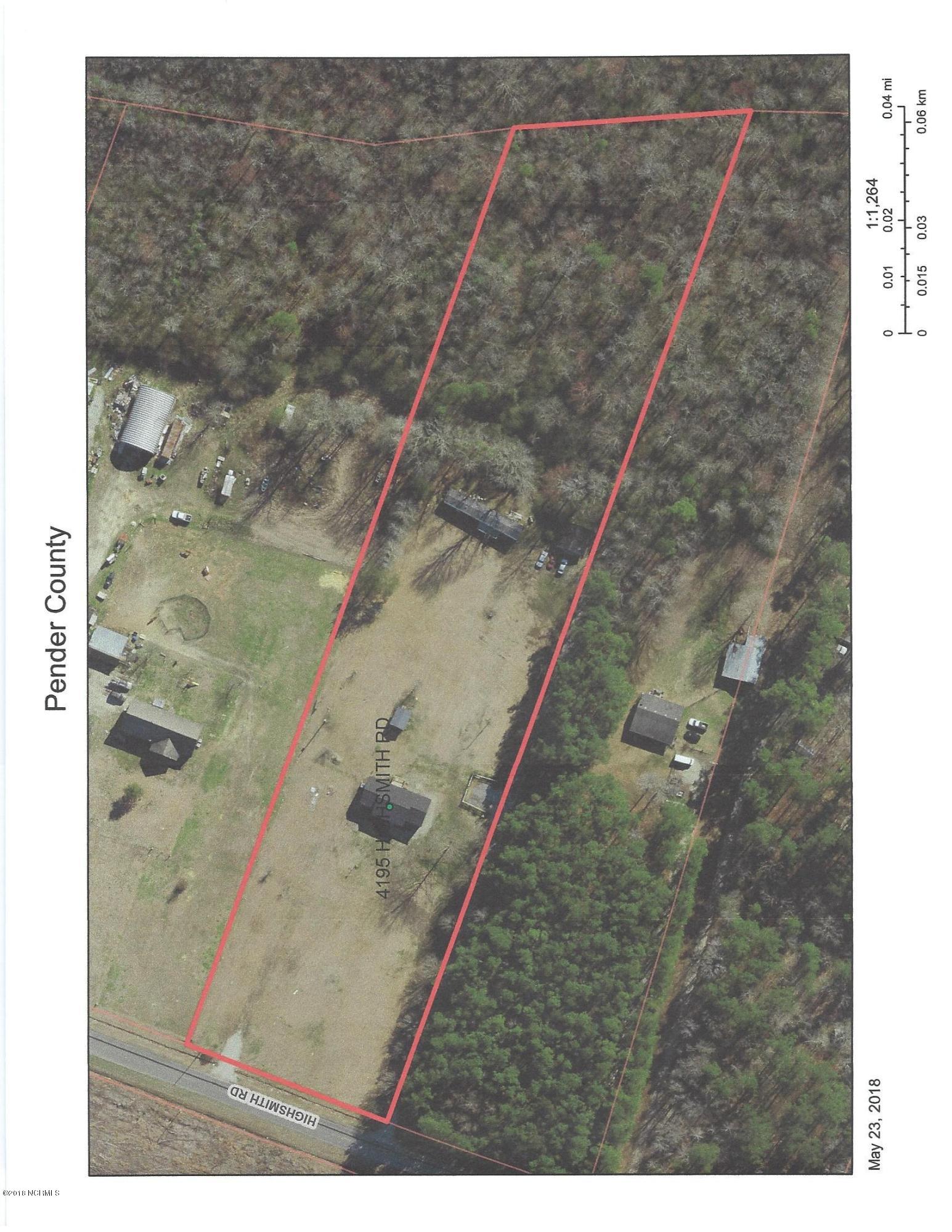 4195 Highsmith Road Burgaw, NC 28425 - Photo 2 of 33 aerial