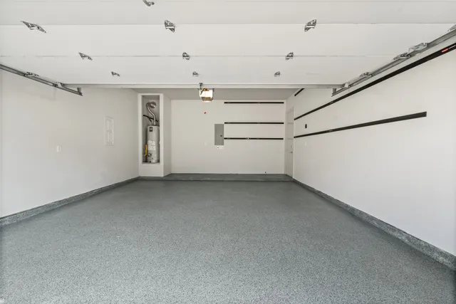 a view of a terrace with furniture