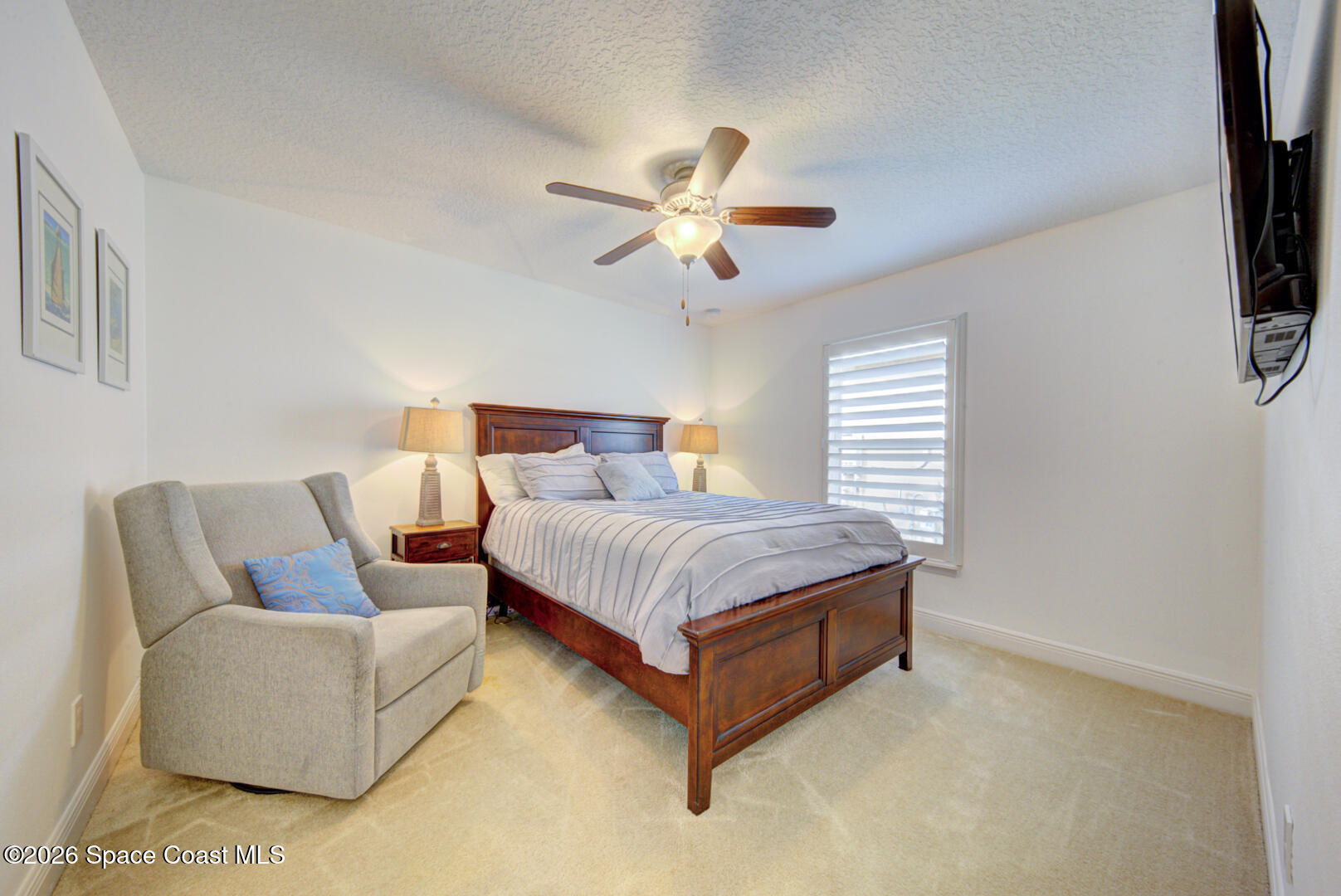 4282 Ruthann Circle Melbourne, FL 32934 - Photo 32 of 44 bedroom 2 view from door