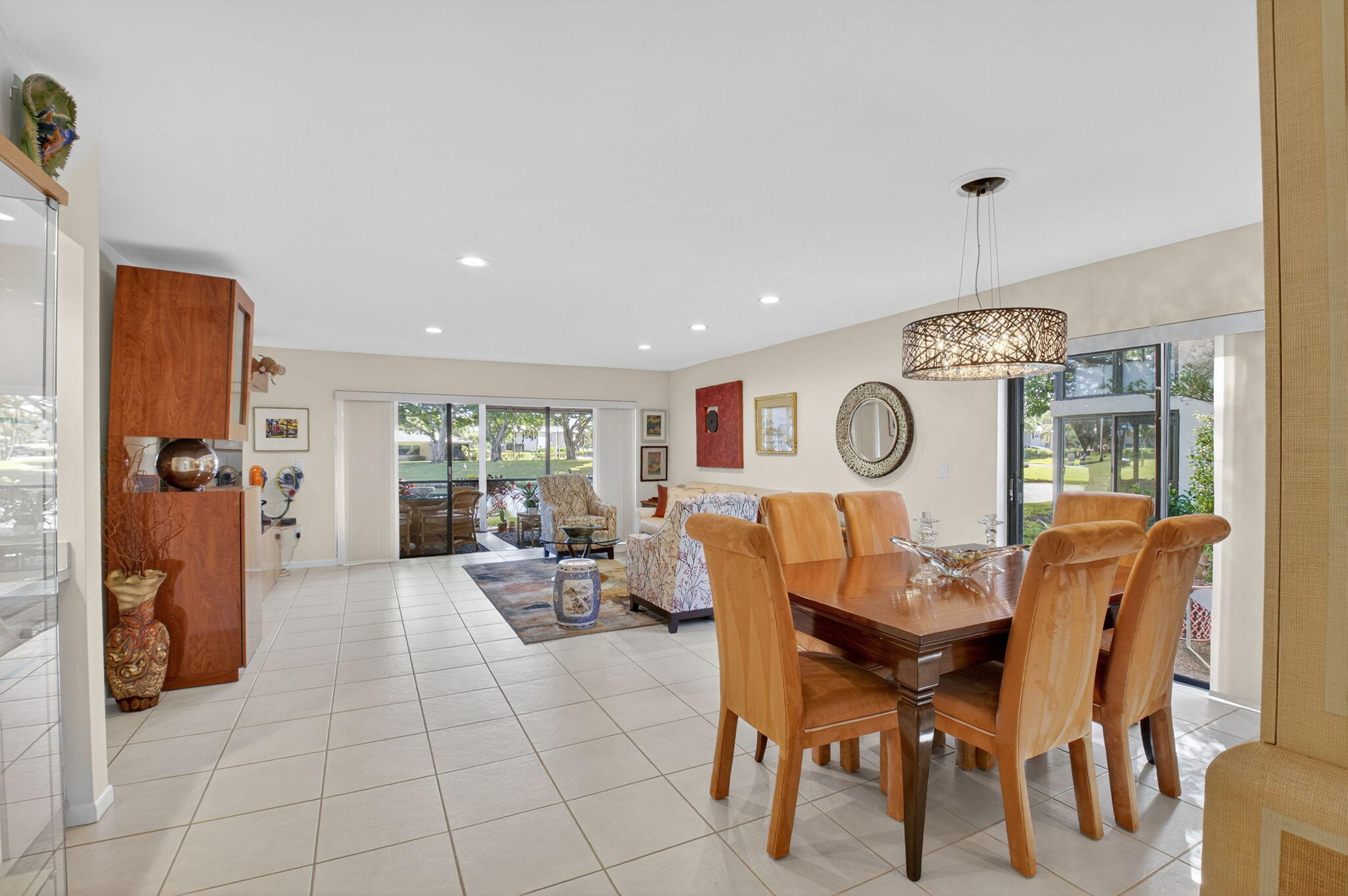 3 Westgate Lane, Unit C Boynton Beach, FL 33436 - Photo 5 of 98 a view of a dining room with furniture window and outside view