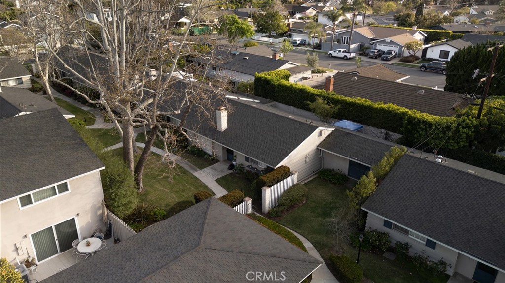 419 Gloucester Drive Costa Mesa, CA 92627 - Photo 35 of 51 an aerial view of residential houses with outdoor space