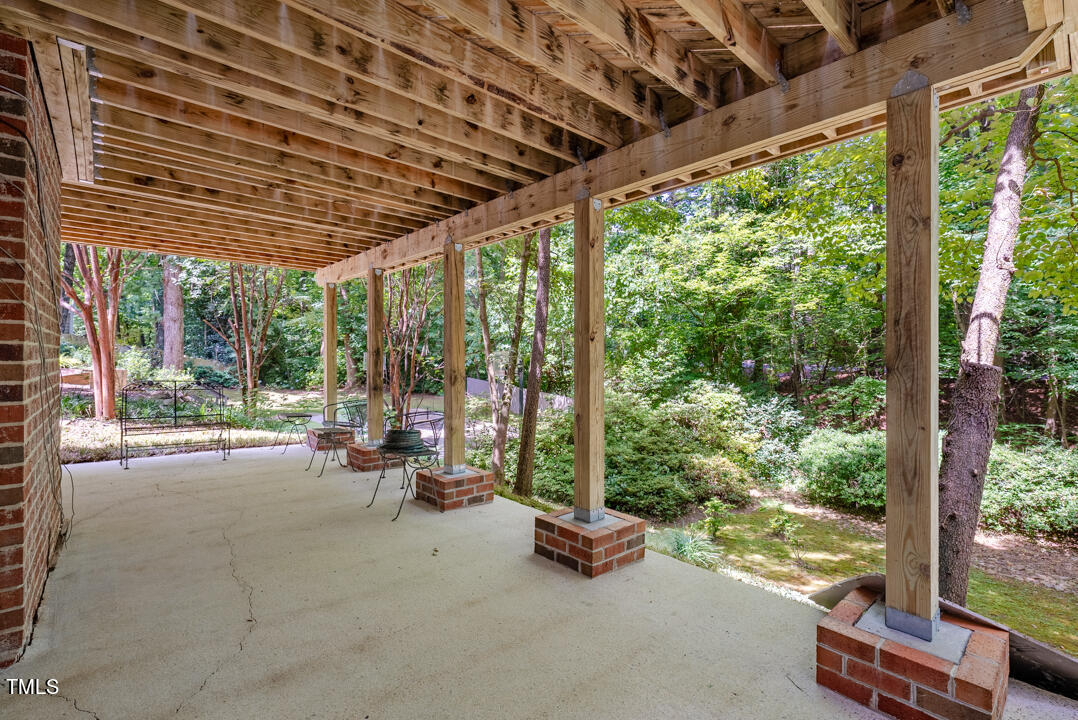3317 Marblehead Lane Raleigh, NC 27612 - Photo 34 of 42 Patio Walk Out From Basement