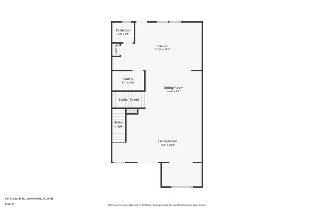 $416,500 | 637 North Laurel Street, Summerville, SC 29483