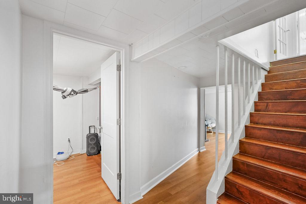 2010 Ray Leonard Road Landover, MD 20785 - Photo 23 of 43 a view of a hallway with wooden floor and entryway