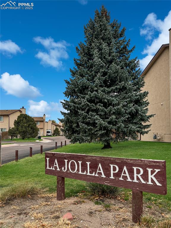 3033 Starlight Circle Colorado Springs, CO 80916 - Photo 41 of 44 a view of a sign board