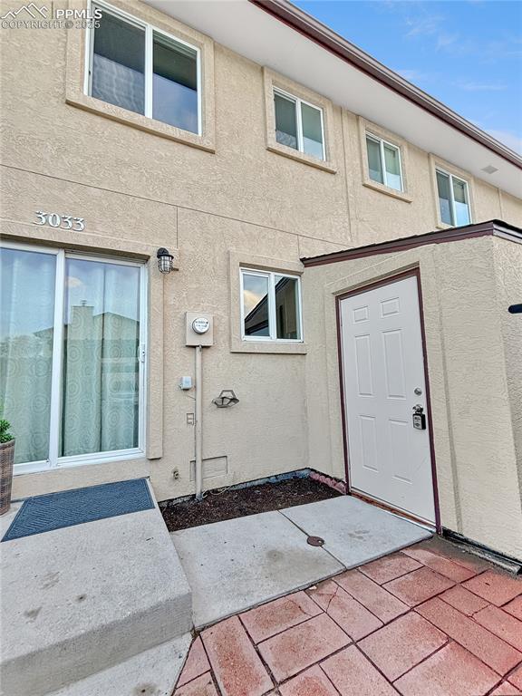 3033 Starlight Circle Colorado Springs, CO 80916 - Photo 7 of 44 a front view of a house
