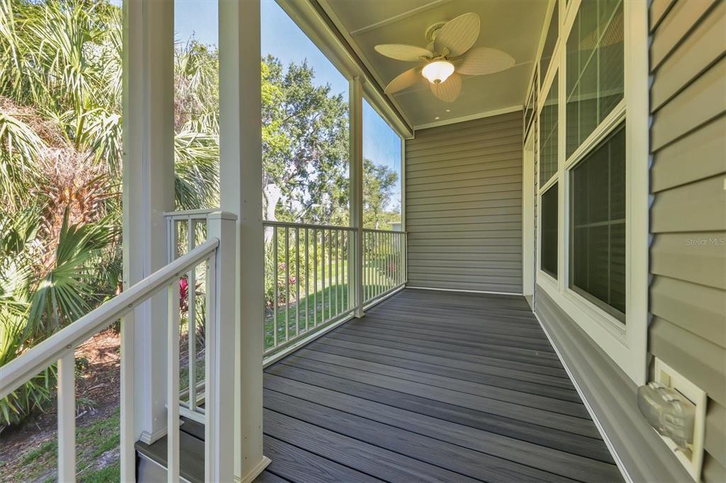 3607 70th Avenue East Ellenton, FL 34222 - Photo 30 of 43 a view of a balcony with wooden floor