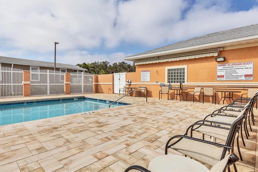 3607 70th Avenue East Ellenton, FL 34222 - Photo 41 of 43 a view of swimming pool with outdoor seating