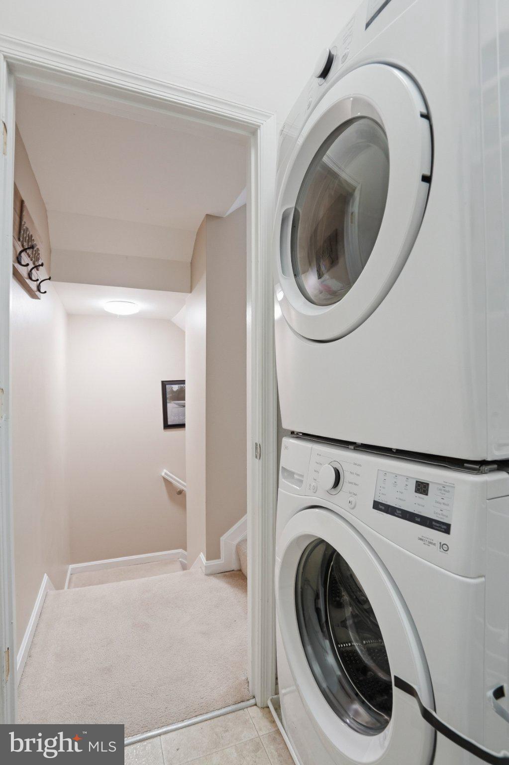 803 Rustic Court Perryville, MD 21903 - Photo 19 of 37 Efficient laundry nook with stairway access.