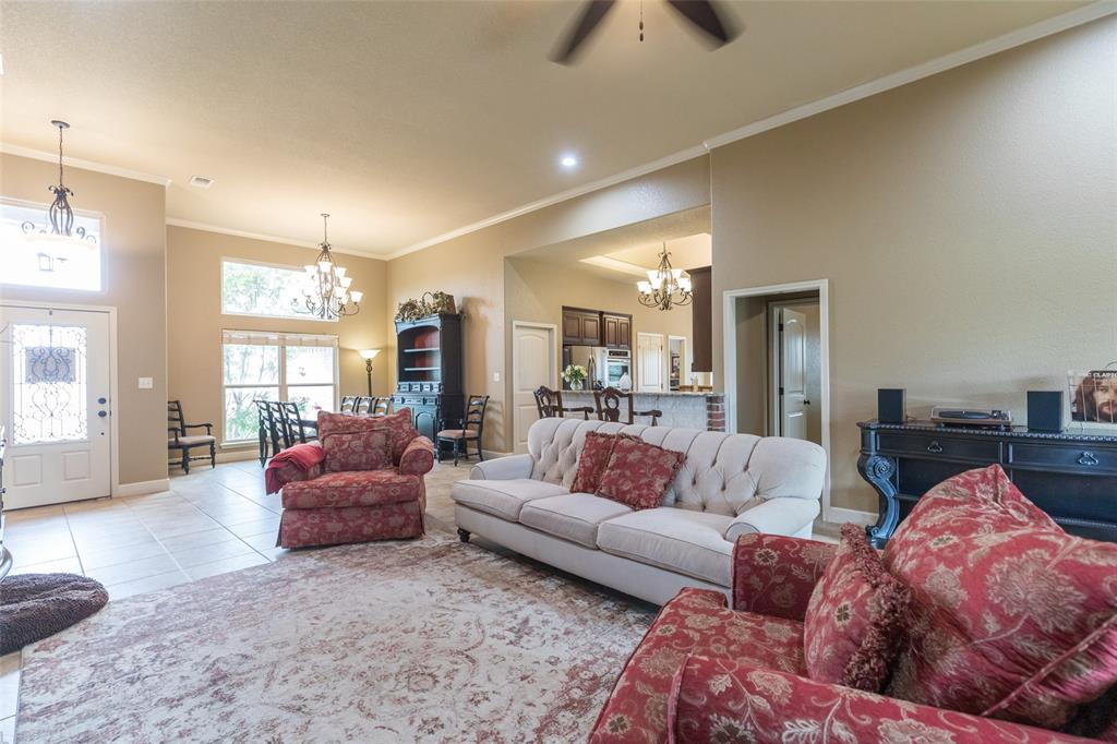 297 Magnum Street Tuscola, TX 79562 - Photo 9 of 35 a living room with furniture and a large window
