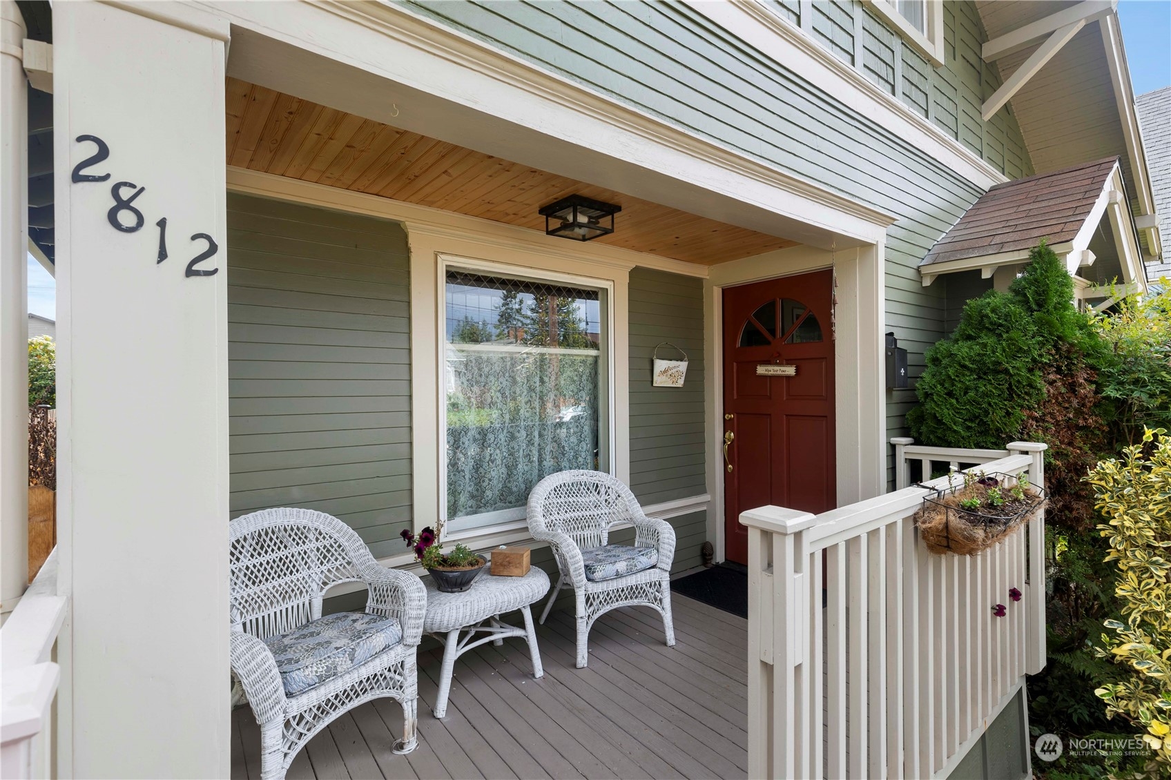 2812 19th Street Everett, WA 98201 - Photo 2 of 27 a view of a patio with a table and chairs