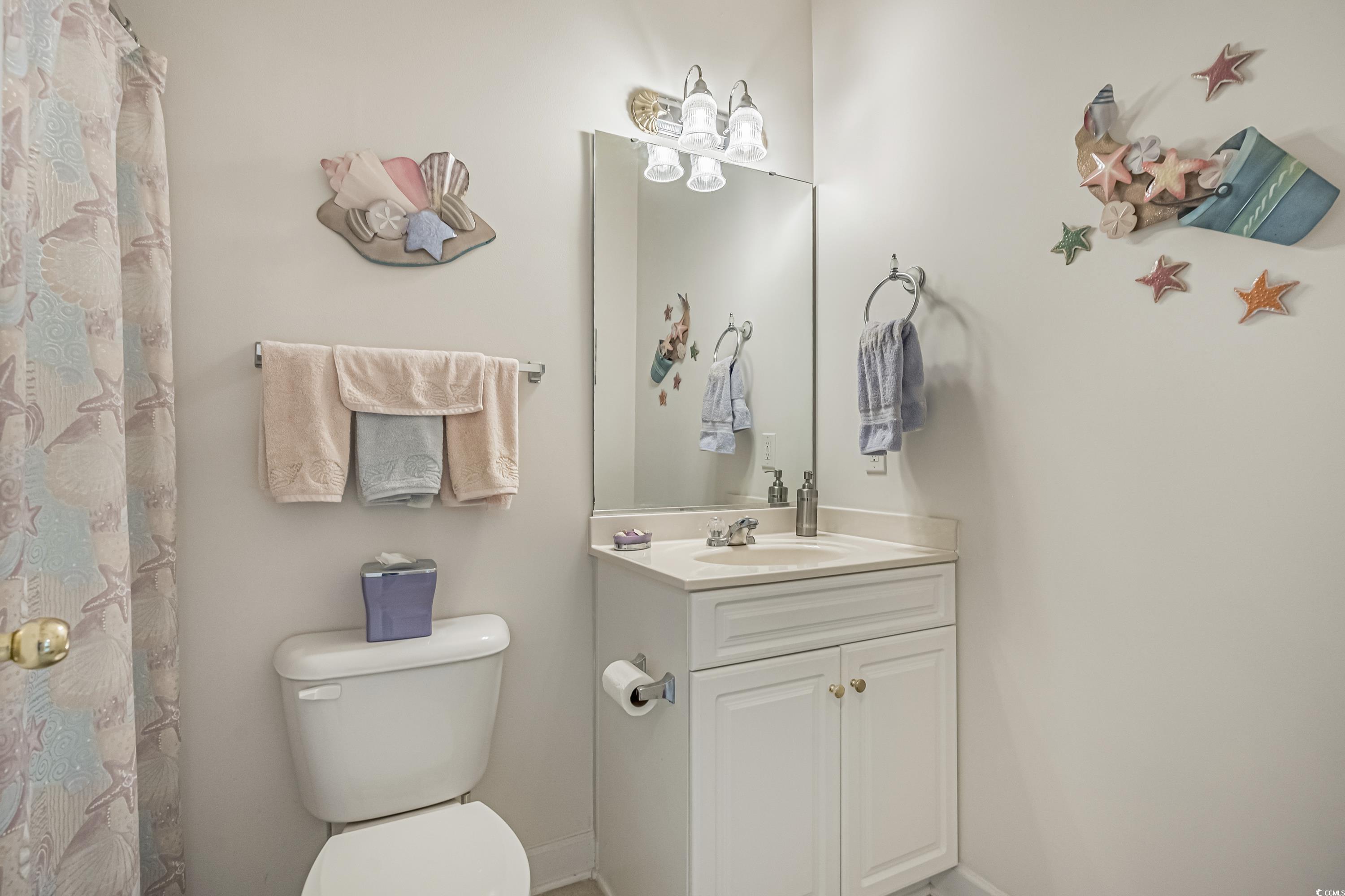 500 Wickham Drive, Unit HEATHERSTONE BUILDING 12 Myrtle Beach, SC 29579 - Photo 27 of 32 Bathroom featuring vanity and toilet