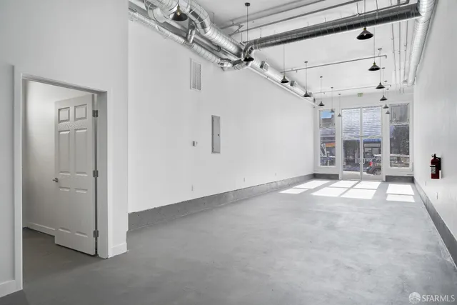 a view of a partially built entryway