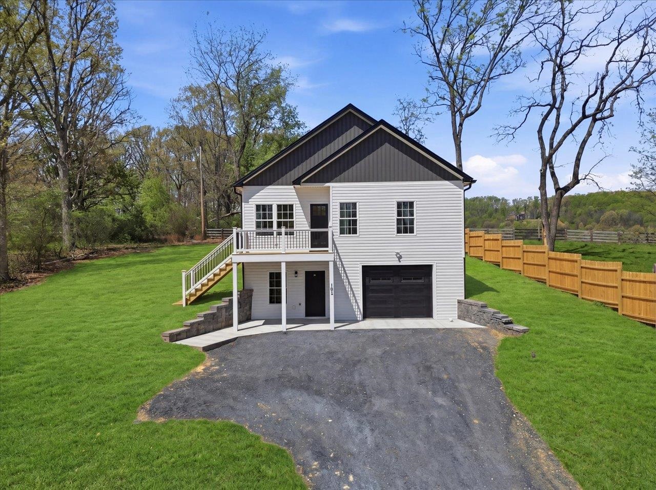 103 Hilltop Terrace Road Staunton, VA 24401 - Photo 42 of 47 a front view of a house with garden