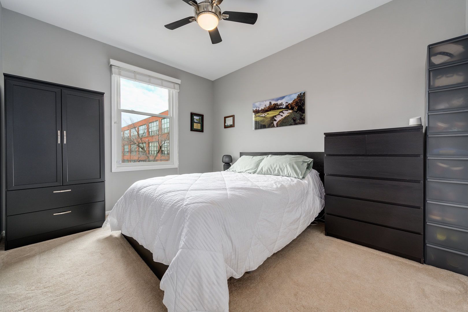 1718 West Huron Street Chicago, IL 60622 - Photo 20 of 33 a bedroom with a bed and a window