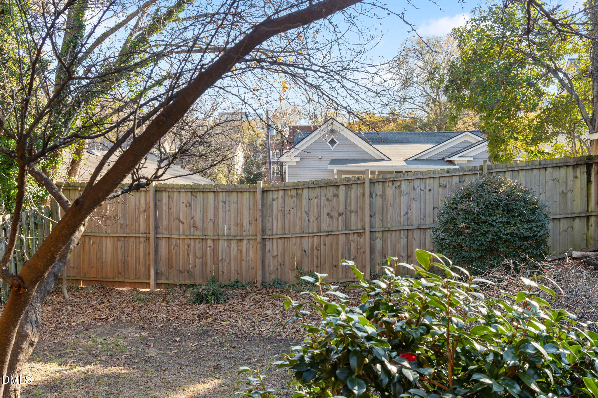 709 West North Street Raleigh, NC 27603 - Photo 36 of 42 a view of a wooden fence