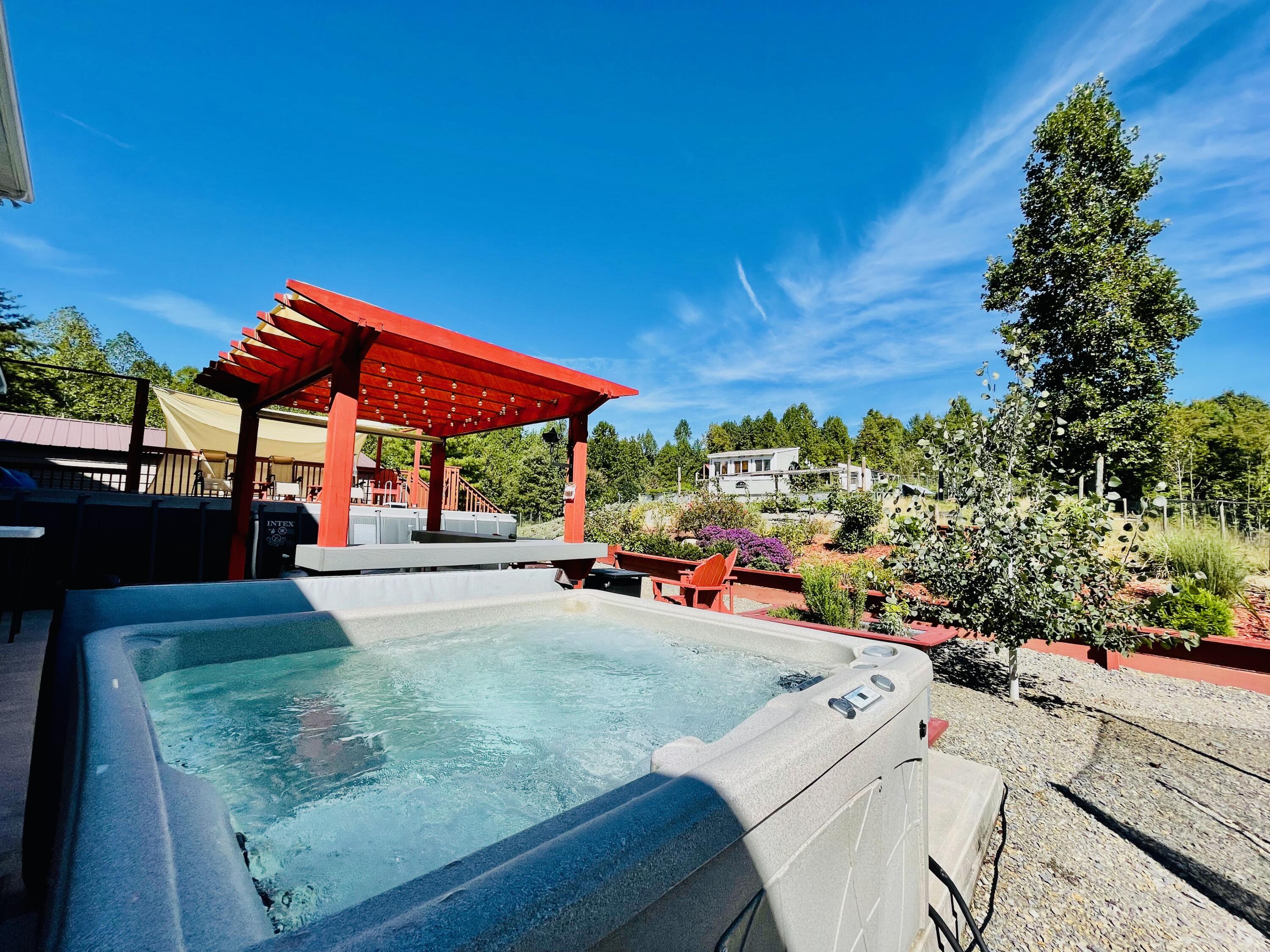 1056 Horseshoe Point Road Henry, VA 24102 - Photo 89 of 102 hot tub pergola