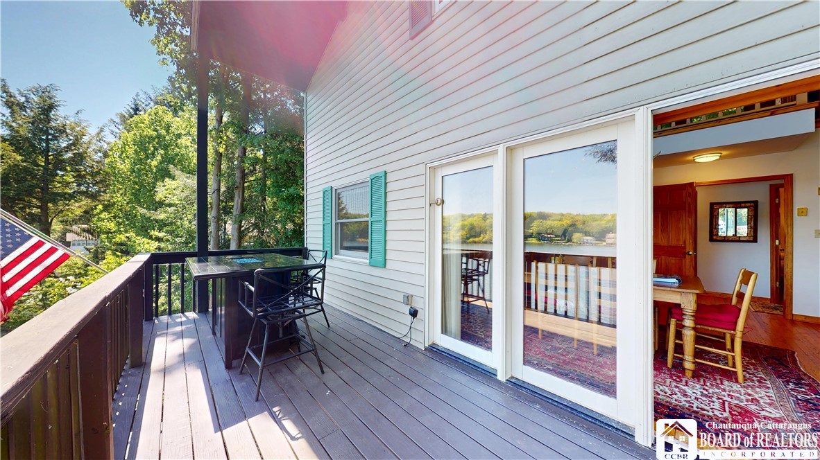 2546 Shadyside Road Findley Lake, NY 14736 - Photo 4 of 42 Under cover deck