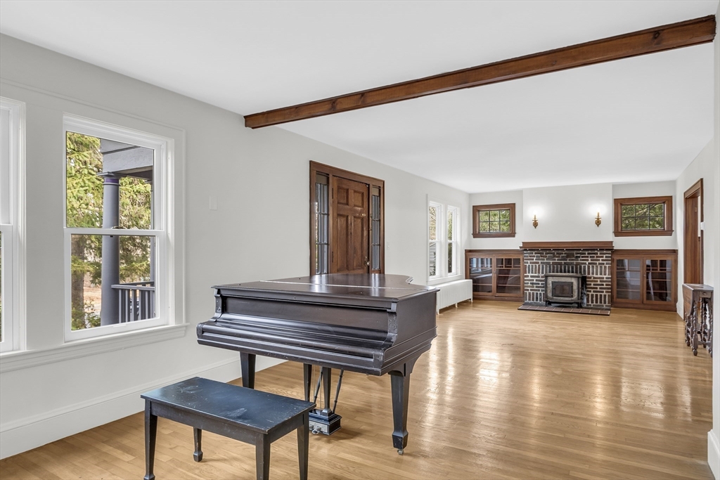 70 Middle Street Lexington, MA 02421 - Photo 4 of 37 a living room with furniture and a wooden floor