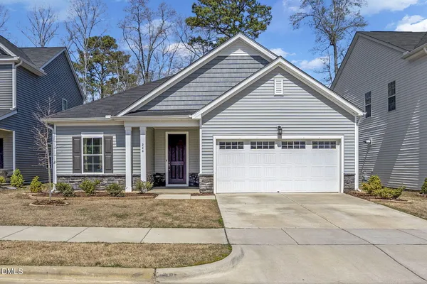 a view of a house with entertaining space