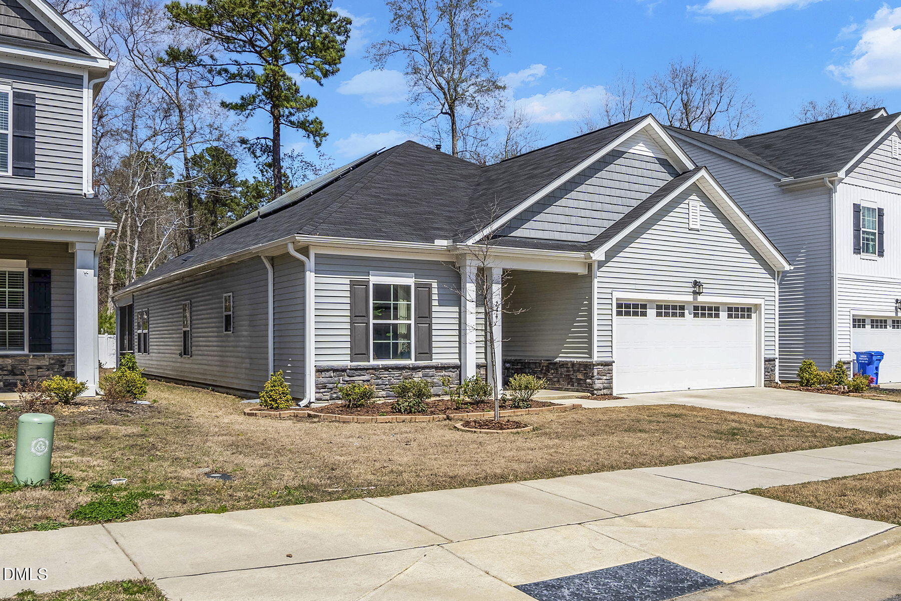 244 Chateau Way Angier, NC 27501 - Photo 2 of 30 a front view of a house with a yard